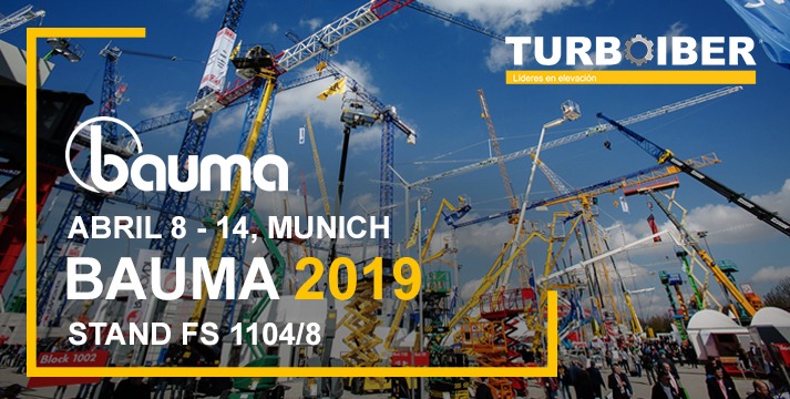 TURBOIBER acude por primera vez a la Feria Bauma