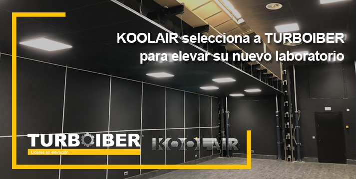 Koolair selecciona a Turboiber para elevar su nuevo laboratorio