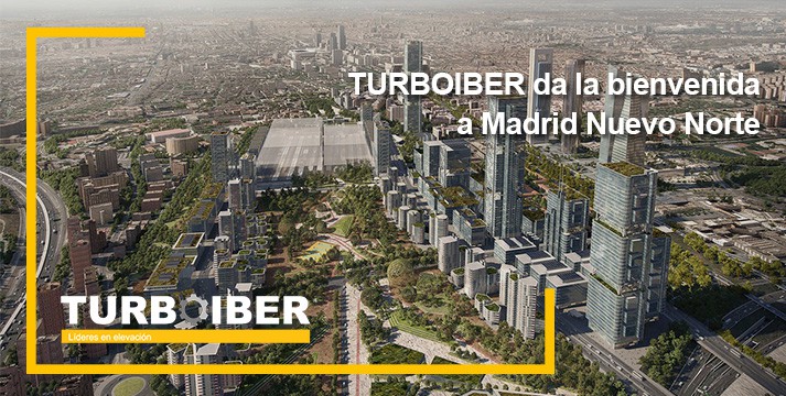 Turboiber da la bienvenida a Madrid Nuevo Norte