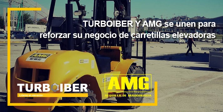 TURBOIBER Y AMG se unen para reforzar su negocio de carretillas elevadoras