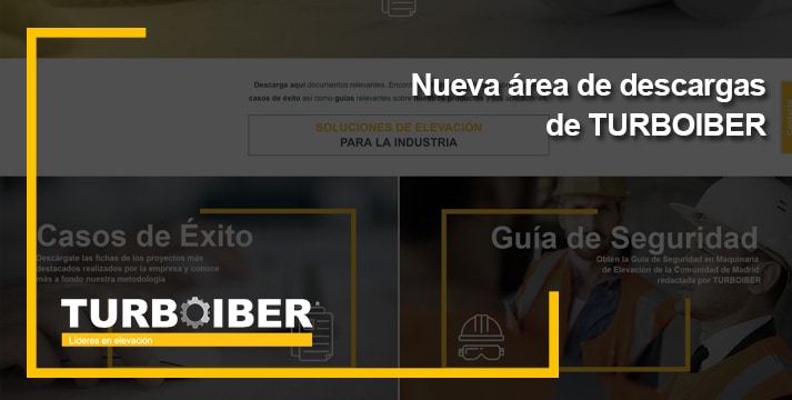 Nueva área de descargas de TURBOIBER