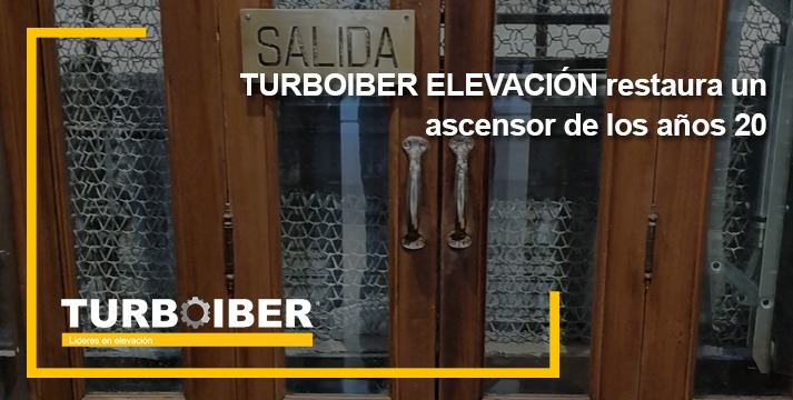 Restauración de un ascensor clásico de los años 20 en el Madrid de los Austrias