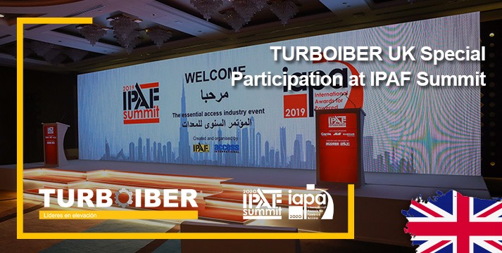 TURBOIBER UK Special Participation at IPAF Summit